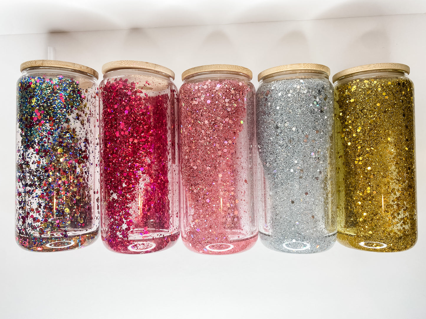 Silver Snowglobe Tumbler