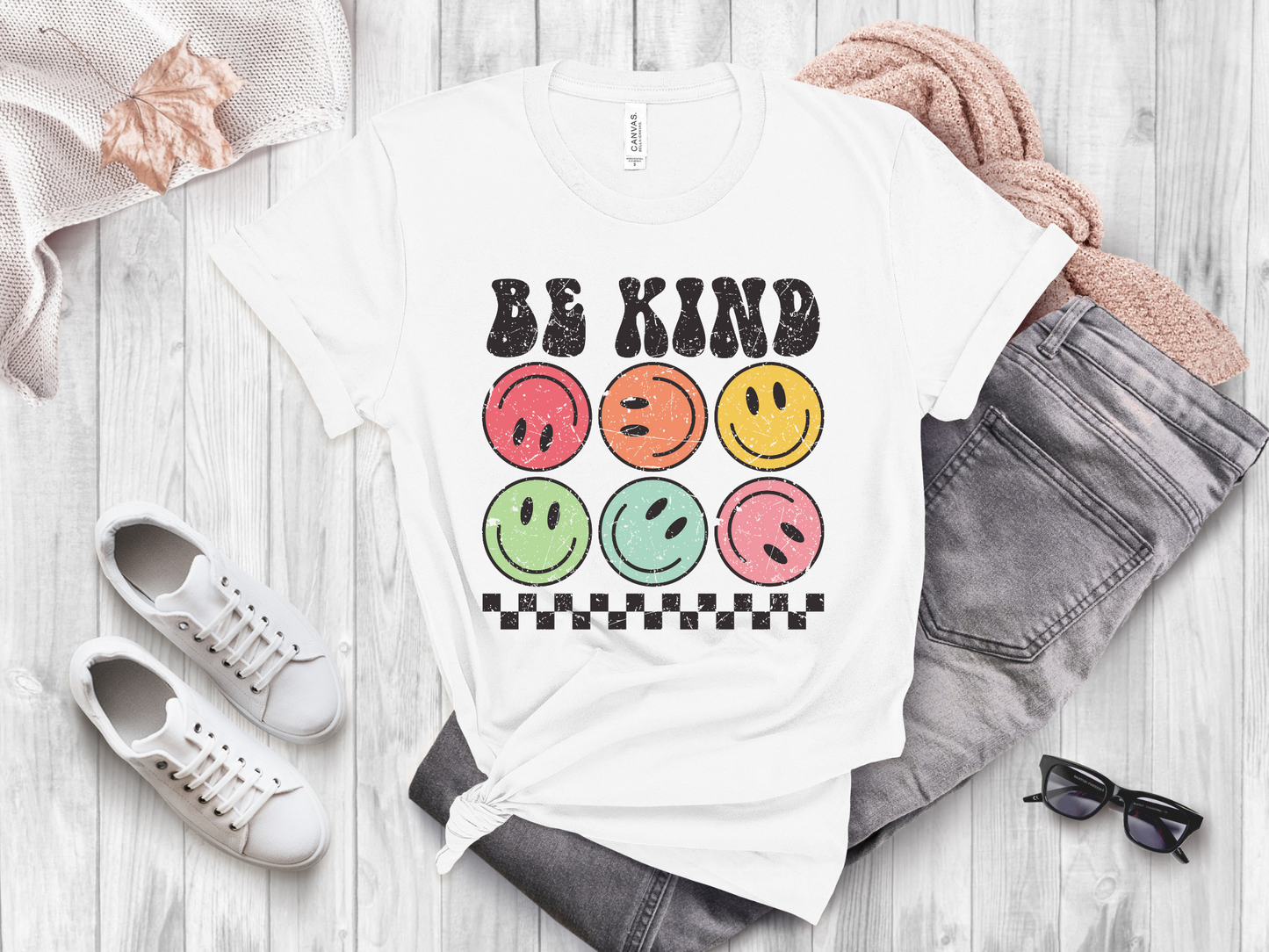 Be Kind Retro Adult Unisex Shirt