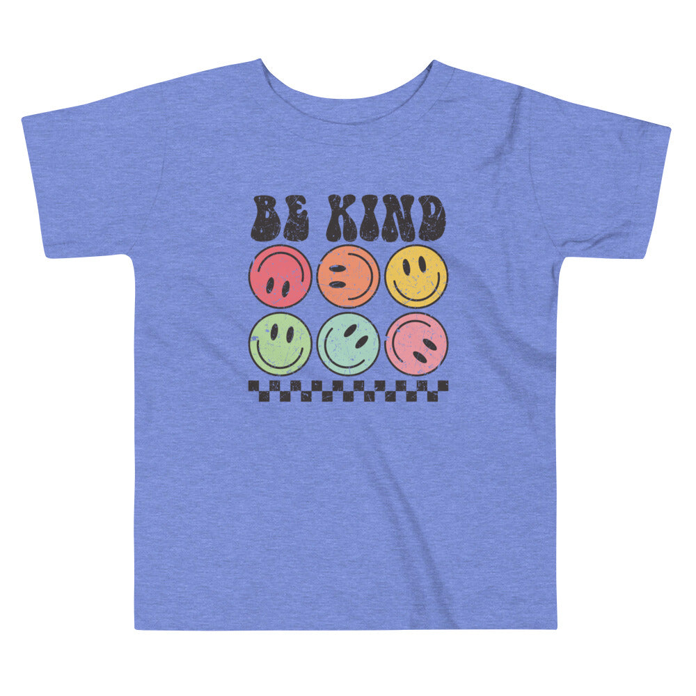 Be Kind Retro Happy Toddler Tee
